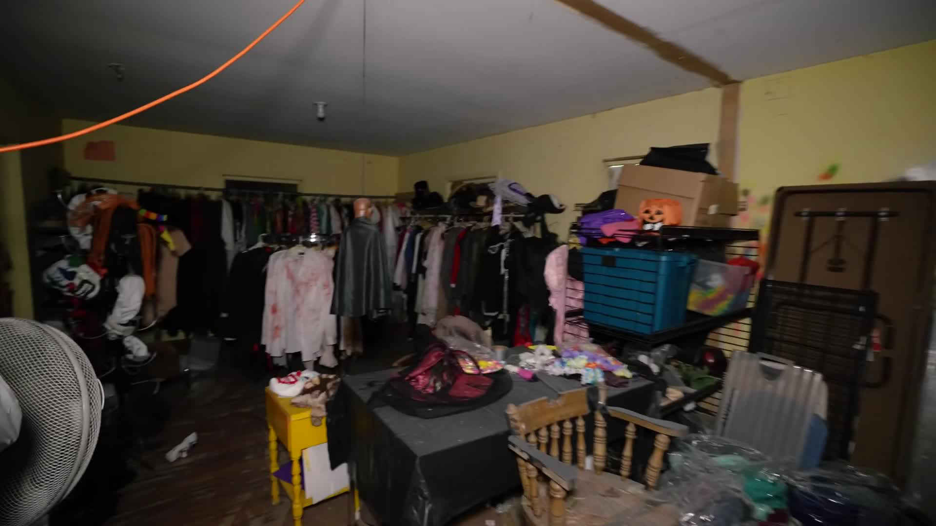 Exploring The Abandoned Halloween House